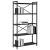 Bibliotecă Stejar negru 80 x 30 x 153 cm Lemn compozit GartenMobel Dekor