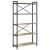 Bibliotecă Stejar sonoma 80 x 30 x 153 cm Lemn compozit GartenMobel Dekor