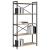 Bibliotecă Stejar sonoma 80 x 30 x 153 cm Lemn compozit GartenMobel Dekor
