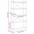 Bibliotecă Stejar sonoma 80 x 30 x 153 cm Lemn compozit GartenMobel Dekor
