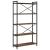 Bibliotecă Stejar afumat 80 x 30 x 153 cm Lemn compozit GartenMobel Dekor