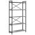 Bibliotecă sonoma gri 80 x 30 x 153 cm Lemn compozit GartenMobel Dekor