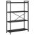 Bibliotecă Stejar negru 80 x 30 x 118 cm Lemn compozit GartenMobel Dekor