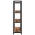 Bibliotecă Stejar afumat 80 x 30 x 118 cm Lemn compozit GartenMobel Dekor