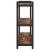 Bibliotecă Stejar afumat 80 x 30 x 83 cm Lemn compozit GartenMobel Dekor