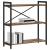 Bibliotecă Lemn vechi 80 x 30 x 83 cm Lemn compozit GartenMobel Dekor