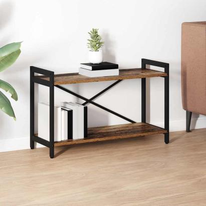 Bibliotecă Lemn vechi 80 x 30 x 48.5 cm Lemn compozit GartenMobel Dekor