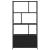 Raft pentru cărți Stejar negru 80 x 30 x 155.5 cm Lemn compozit GartenMobel Dekor