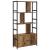Raft pentru cărți Lemn vechi 80 x 30 x 155.5 cm Lemn compozit GartenMobel Dekor