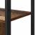 Raft pentru cărți Lemn vechi 80 x 30 x 155.5 cm Lemn compozit GartenMobel Dekor