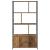 Raft pentru cărți Lemn vechi 80 x 30 x 155.5 cm Lemn compozit GartenMobel Dekor