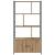 Raft pentru cărți stejar artizanal 80 x 30 x 155.5 cm GartenMobel Dekor