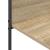 Suport pentru Hârtie Maro 120 x 44 x 160 cm Lemn compozit GartenMobel Dekor