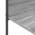Suport pentru Hârtie Gri 120 x 44 x 160 cm Lemn compozit GartenMobel Dekor
