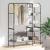 Suport pentru Hârtie Gri 120 x 44 x 160 cm Lemn compozit GartenMobel Dekor