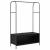 Suport pentru Hârtie Negru 100 x 44 x 160 cm Lemn compozit GartenMobel Dekor