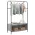 Suport pentru Hârtie Gri 100 x 44 x 160 cm Lemn compozit GartenMobel Dekor
