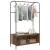 Suport pentru Hârtie Maro 100 x 44 x 160 cm Lemn compozit GartenMobel Dekor