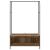 Suport pentru Hârtie Maro 100 x 44 x 160 cm Lemn compozit GartenMobel Dekor