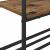 Suport pentru haine cu rafturi Lemn vechi 77 x 30 x 171 cm GartenMobel Dekor