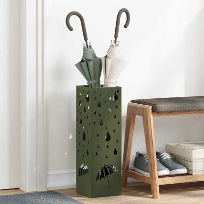 Suport pentru umbrele Oliv 15.5 x 15.5 x 49 cm Oțel GartenMobel Dekor