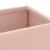 Suport pentru umbrele Roz 15.5 x 15.5 x 49 cm Metal GartenMobel Dekor