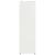 Suport pentru umbrele Alb 15.5 x 15.5 x 49 cm Metal GartenMobel Dekor