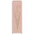 Suport pentru umbrele Roz 15.5 x 15.5 x 49 cm Metal GartenMobel Dekor