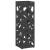 Suport pentru umbrele Negru 15.5 x 15.5 x 49 cm Metal GartenMobel Dekor