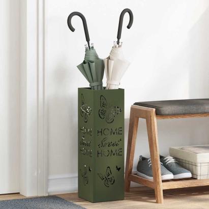 Suport pentru umbrele Oliv 15.5 x 15.5 x 49 cm Metal GartenMobel Dekor