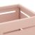 Suport pentru umbrele Roz 15.5 x 15.5 x 49 cm Metal GartenMobel Dekor