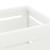 Suport pentru umbrele Alb 15.5 x 15.5 x 49 cm Metal GartenMobel Dekor
