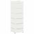 Suport pentru umbrele Alb 15.5 x 15.5 x 49 cm Metal GartenMobel Dekor