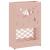 Suport pentru umbrele cu depozitare Roz 28 x 12 x 41 cm Metal GartenMobel Dekor