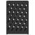 Suport pentru umbrele cu depozitare Negru 28 x 12 x 41 cm Metal GartenMobel Dekor