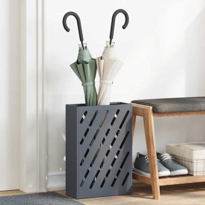 Suport pentru umbrele Antracit 28 x 12 x 41 cm Metal GartenMobel Dekor