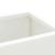 Suport pentru umbrele cu depozitare Alb 28 x 12 x 41 cm Metal GartenMobel Dekor
