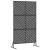 Ecran de intimitate Negru Oțel GartenMobel Dekor