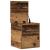 Cutie de depozitare Lemn vechi 40 x 42 x 46 cm Lemn compozit GartenMobel Dekor