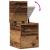 Cutie de depozitare Lemn vechi 40 x 42 x 46 cm Lemn compozit GartenMobel Dekor