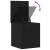 Cutie de depozitare Stejar negru 40 x 42 x 46 cm Lemn compozit GartenMobel Dekor