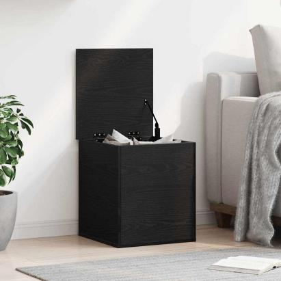 Cutie de depozitare Stejar negru 40 x 42 x 46 cm Lemn compozit GartenMobel Dekor