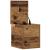 Cutie de depozitare Lemn vechi 30 x 35 x 35 cm Lemn compozit GartenMobel Dekor