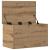 Cutie de depozitare stejar artizanal 60 x 35 x 35 cm GartenMobel Dekor