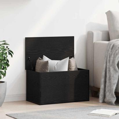 Cutie de depozitare Stejar negru 60 x 35 x 35 cm Lemn compozit GartenMobel Dekor