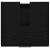 Dulap pentru Chiuvetă cu sertar Stejar Negru 40 x 37 x 59 cm GartenMobel Dekor
