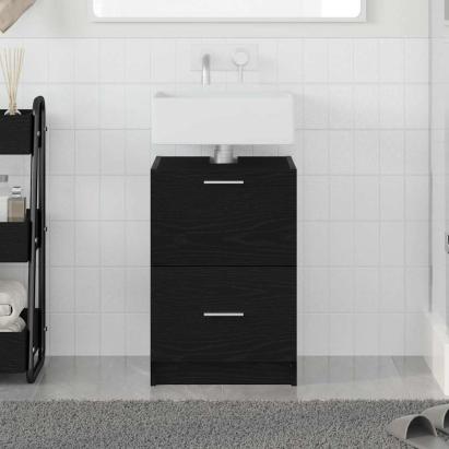 Dulap pentru Chiuvetă cu sertar Stejar Negru 40 x 37 x 59 cm GartenMobel Dekor
