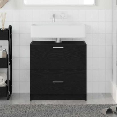 Dulap pentru Chiuvetă cu sertar Stejar Negru 59 x 37 x 59 cm GartenMobel Dekor