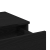 Masă de Toaletă Stejar negru 100 x 40 x 130 cm Lemn compozit GartenMobel Dekor
