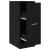 Cabinet de Apotecă Stejar negru 30 x 41 x 77.5 cm Lemn compozit GartenMobel Dekor